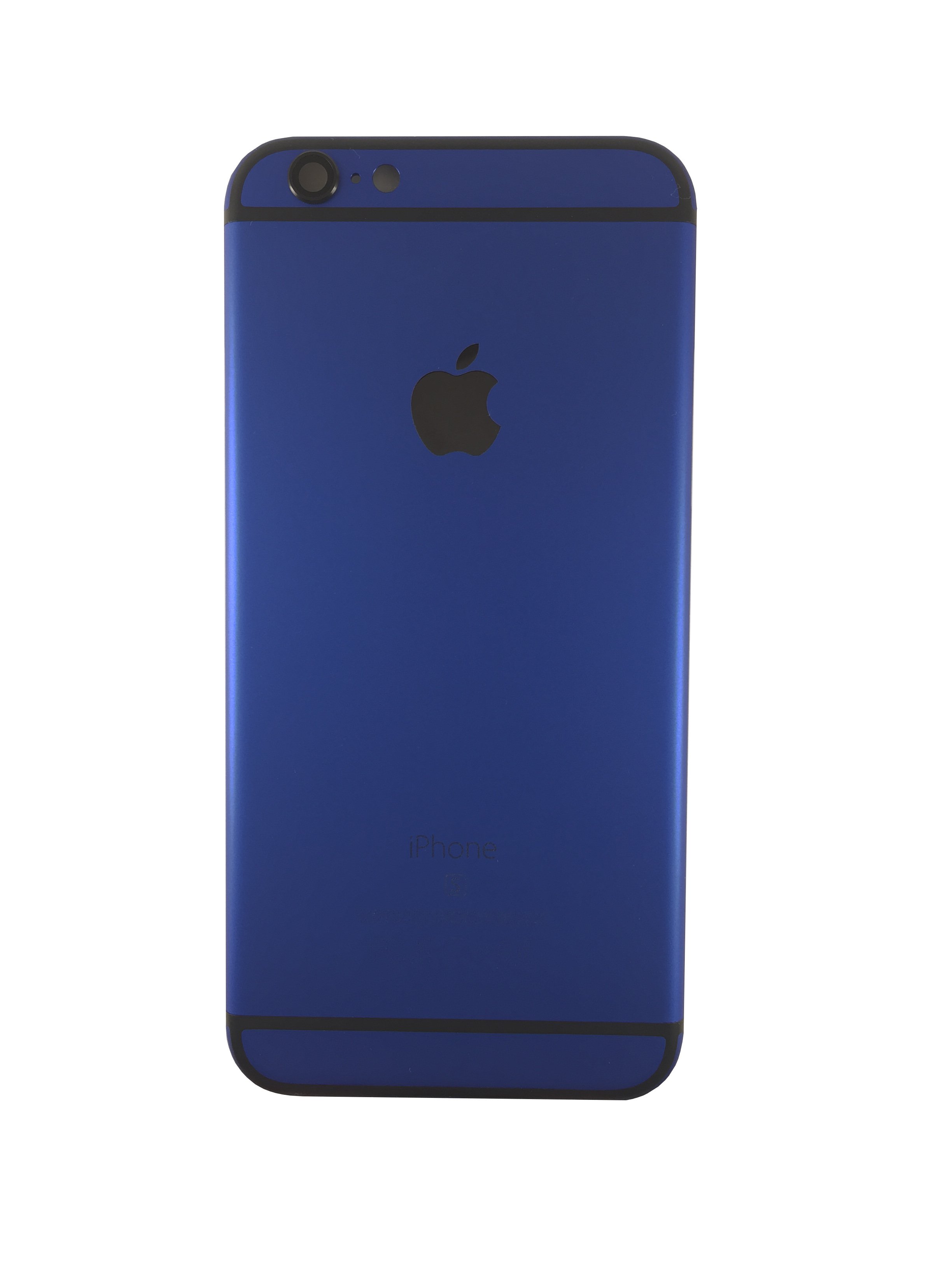 цветной корпус iPhone 6S синий с черным